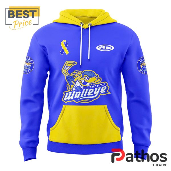 2024 Toledo Walleye x Down Syndrome Blue Hoodie