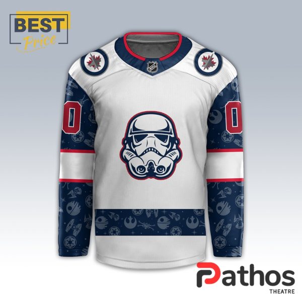 2024 Winnipeg Jets x Star Wars Night Custom Hockey Jersey