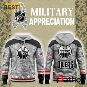 Edmonton Oilers 2024 Military Appreciation Hoodie, Jogger, Cap