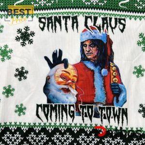 2024 santa claus is coming to town alice cooper sweater 4 msF5g