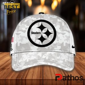 pittsburgh steelers camo 2024 salute to service hoodie jogger cap 4 2K0tA