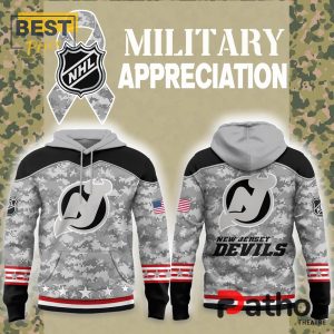 New Jersey Devils 2024 Military Appreciation Hoodie, Jogger, Cap