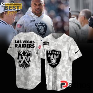 las vegas raiders camo 2024 salute to service baseball jersey 2 dkEKk