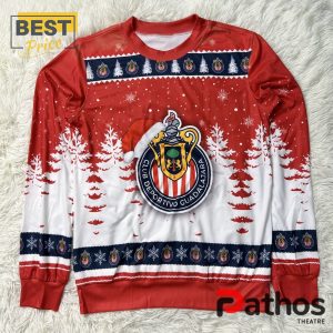 LIGA MX Chivas Guadalajara Christmas Gifts Ugly Sweater