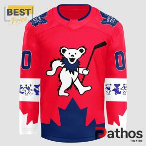 custom toronto maple leafs x grateful dead night hockey jersey 2 UyACx