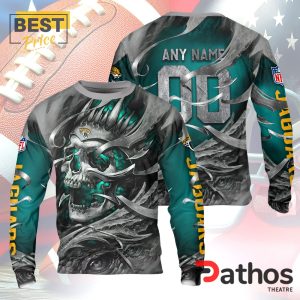 personalized jacksonville jaguars nfl skull design hoodie 3 FtPMo