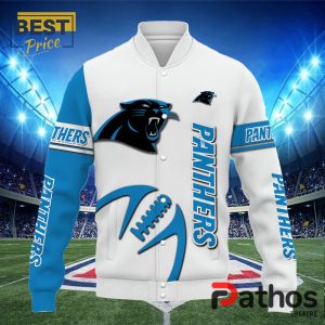 nfl carolina panthers team baseball jacket 2 4WwX5