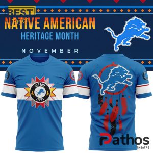 Detroit Lions 2024 Native American Heritage T-Shirt, Cap