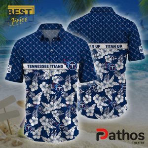 Tennessee Titans NFL Palm Leaves Hawaiian Shirt