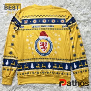 eintracht braunschweig mix gold 2024 christmas sweater 2 ynPNs