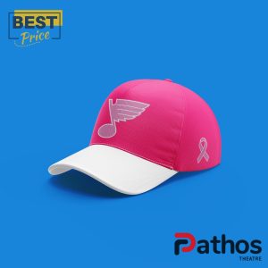 st louis blues 2024 pink at the rink hoodie jogger cap 5 riMfb