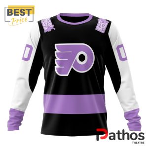 nhl philadelphia flyers home in lavender hockey fight cancer hoodie 6 EbvDI