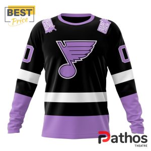 nhl st louis blues home in lavender hockey fight cancer hoodie 6 KYsRq