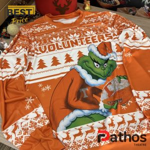 Tennessee Volunteers x Grinch 2024 Christmas Sweater