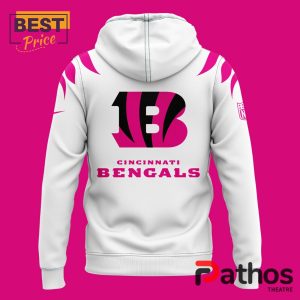 cincinnati bengals breast cancer 2024 white hoodie 3 tQOkY