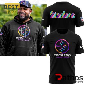 Pittsburgh Steelers Crucial Catch 2024 T-Shirt, Cap