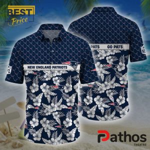 New England Patriots NFL Palm Leaves Hawaiian Shirt