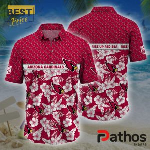 Arizona Cardinals NFL Palm Leaves Hawaiian Shirt