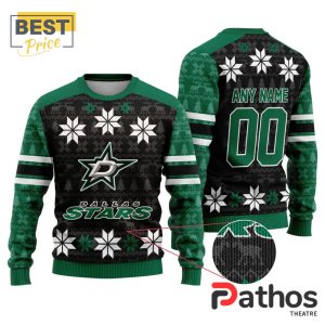 NHL Dallas Stars Custom Ugly Sweater For Christmas