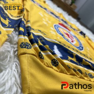 eintracht braunschweig mix gold 2024 christmas sweater 5 fxRJi