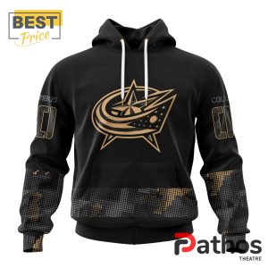 NHL Columbus Blue Jackets Military Appreciation Design Hoodie