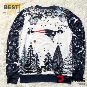 new england patriots 2024 christmas ugly sweater 2 lE1jK