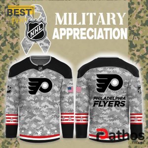 Philadelphia Flyers Arctic Camo 2024 Salute to Service Hockey Jersey