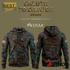 baltimore ravens nfl salute to service 2024 hoodie 1 JHGOA