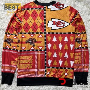 nfl kansas city chiefs cardigan ugly sweater 2 Ff5mF