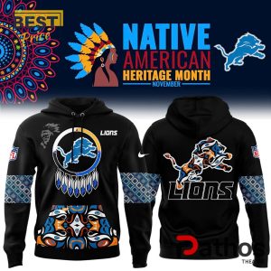 detroit lions 2024 limited native american heritage hoodie 1 SEUs2