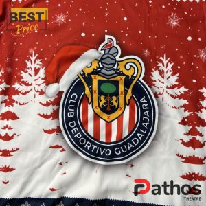 liga mx chivas guadalajara christmas gifts ugly sweater 4 8733q