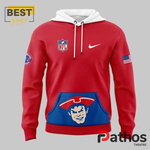 new england patriots nike throwback red hoodie 2 wVLn8