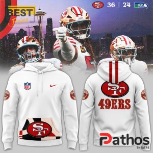 San Francisco 49ers Throwback White Hoodie