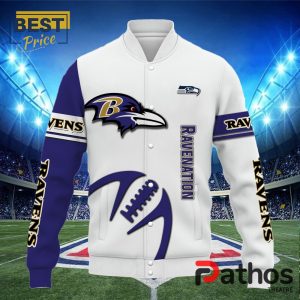 nfl baltimore ravens team baseball jacket 2 VLmzC