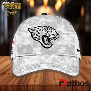 jacksonville jaguars camo 2024 salute to service hoodie jogger cap 5 2XKU0