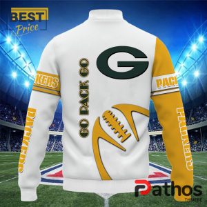 nfl green bay packers team baseball jacket 3 5WQtH