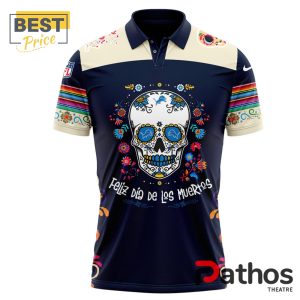 detroit lions 2024 nfl dia de los muertos polo shirt 2 DjEg1