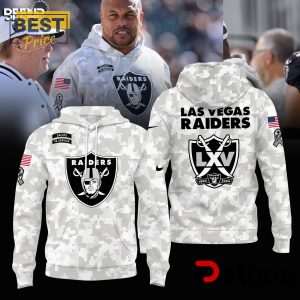 Las Vegas Raiders Camo 2024 Salute to Service Hoodie