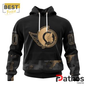 NHL Ottawa Senators Military Appreciation Design Hoodie