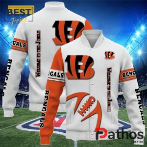 NFL Cincinnati Bengals Team Baseball Jacket