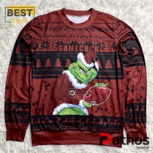 South Carolina Gamecocks x Grinch 2024 Christmas Sweater