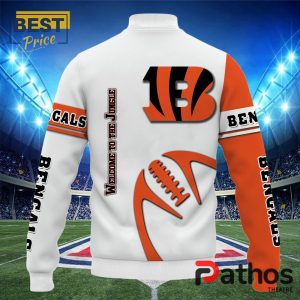 nfl cincinnati bengals team baseball jacket 3 nzLXf