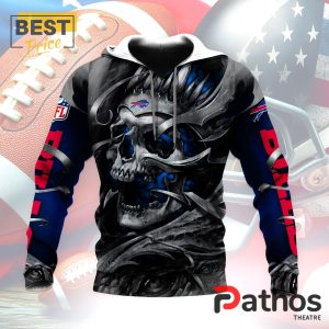 personalized buffalo bills nfl skull design hoodie 4 nwOwT