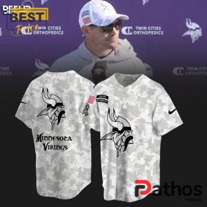 minnesota vikings camo 2024 salute to service baseball jersey 2 JWpkn