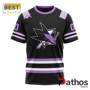 nhl san jose sharks home in lavender hockey fight cancer hoodie 8 dvnCT