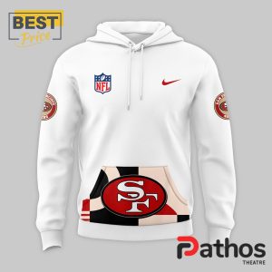 san francisco 49ers throwback white hoodie 2 DFcY6