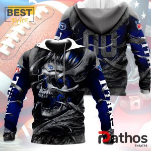 personalized tennessee titans nfl skull design hoodie 1 JkxZo