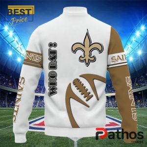 nfl new orleans saints team baseball jacket 3 3Dgik