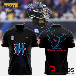 Fanatics Black Houston Texans Polo Shirt