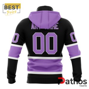 nhl los angeles kings home in lavender hockey fight cancer hoodie 5 SXdSr